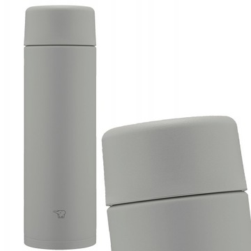 Butelka kubek termiczny termos na napoje ZOJIRUSHI SM-ZB48-HM 0,48L szary