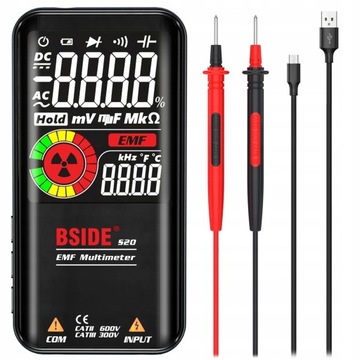 Интеллектуальный мультиметр ЭДС 2 в 1 BSIDE S20