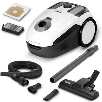 Odkurzacz workowy tradycyjny Karcher VC 2 1.198-035.0 filtr HEPA 13 700W