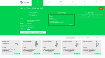 ДАТЧИК ТЕМПЕРАТУРЫ SONOFF Wi-Fi ТЕРМОСТАТ DS18B20 4x5mb SUPLA