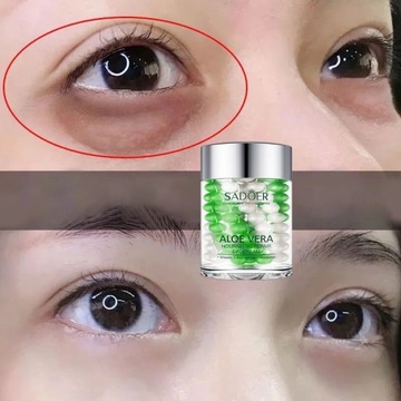 Крем для глаз с алоэ вера против морщин, против старения, удаления темных кругов