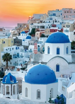PUZZLE 1000 SANTORINI GRECJA WYSPA HIGH QUALITY