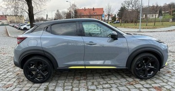 Nissan Juke II Crossover 1.0 DIG-T 114KM 2022 Nissan Juke 1.0 benzyna, KIIRO, JAK NOWY Niski Przebieg Benzyna 114KM, zdjęcie 4