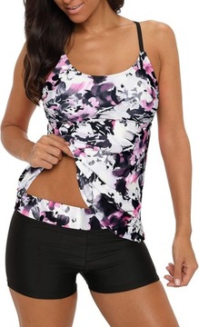 DURIO Strój kąpielowy TANKINI SZORTY r. 2XL ZANIŻONY ROZMIAR