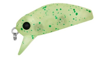 Wobler UL S Minnow - 3,5 cm/2,6 g/tonący/zielony