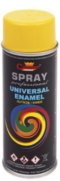 SPRAY Emalia Champion 400ml ŻÓŁTY RAL 1018