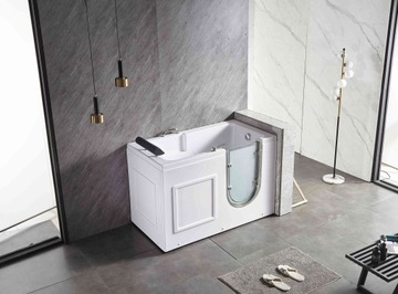 ВАННА С ДВЕРЬЮ ДЛЯ ПОЖИЛЫХ ИНВАЛИДОВ