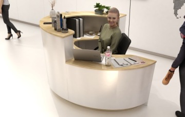 Стойка ресепшн R27 230х130см art_R27003