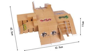 НАБОР ФИНГЕРБОРДОВ RAMP SKATEPARK + 4 СКЕЙТБОРДА