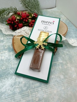 спасибо клиентам за ЛОГОТИП Merci в виде снежинки