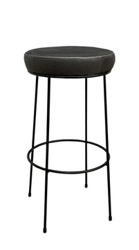 Hoker niski / taboret barowy 66cm metalowy loft 1P