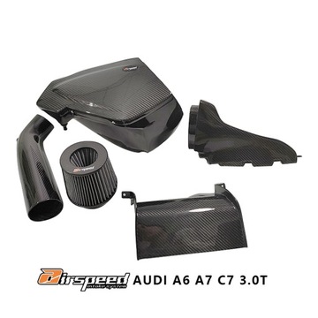 KOMPLETNY UKŁAD DOLOTOWY ZIMNEGO POWIETRZA CARBON AUDI A6/AUDI A7 C7 EA837