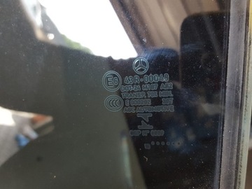 MERCEDES A TŘÍDA W176 13R SKLO (OKNO) DVEŘE LEVÝ ZADNÍ
