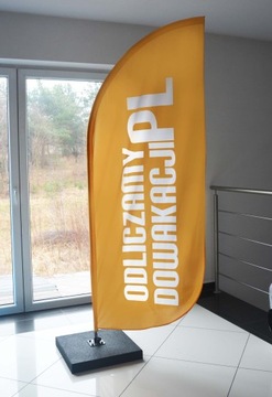 Podstawa gumowa 50cm do flag winder 17kg zbrojona