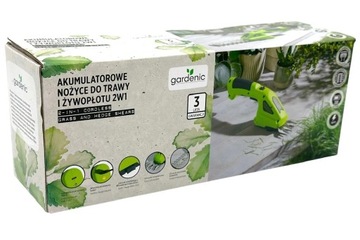 Nożyce elektryczne akumulatorowe Gardenic 2w1