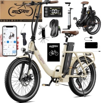 Elektrokolo Onesport OT16-2 48V 17AH 120KM pro muže/ženy App Pl