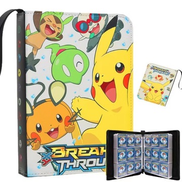 DUŻY ALBUM KLASER SEGREGATOR NA 400 KARTY POKEMON