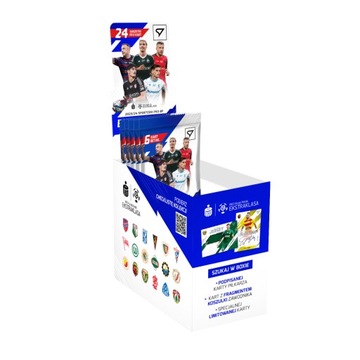 Karty PKO BP Ekstraklasa 2023/24 SPORTZOO - BOX 24 saszetki po 6 kart
