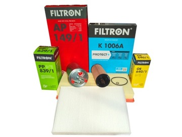 FILTRON ZESTAW FILTRÓW do GOLF IV 1,9SDI 1,9TDI