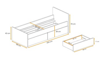 VELVED BT МОЛОДАЯ КРОВАТЬ
