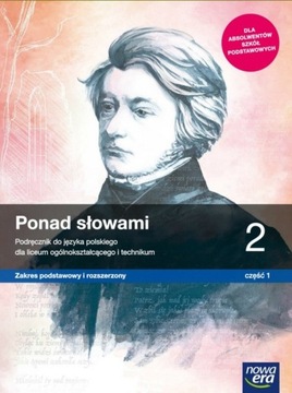 Ponad słowami 2 część 1 podręcznik Nowa Era 2020