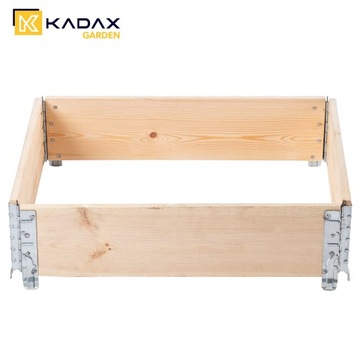 УДЛИНИТЕЛЬ ДЕРЕВЯННОГО ПОДДОНА 60х80см КОНТЕЙНЕР ДЛЯ ПОДДОНОВ ДОРОЖНАЯ УПАКОВКА 2 шт.