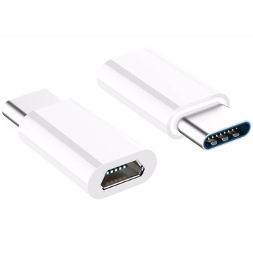 Adapter USB 3.1 USB-C typ C do Micro USB Aluminium