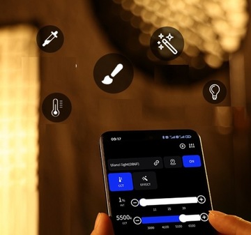 Lampa Studyjna Studio LED Ulanzi VL-120C RGB V-Mount Light