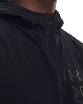 KURTKA UNDER ARMOUR OUTRUN THE STORM JACKET MEN BLACK L