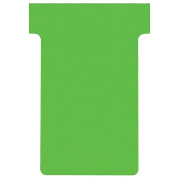 Блокнот Nobo T-card, размер 2, 60 мм, 100 шт, зеленый