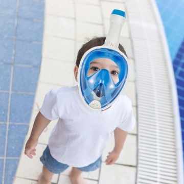 ДЕТСКАЯ МАСКА ДЛЯ СНОРКЛИНГА S/M СКЛАДНАЯ 6В1