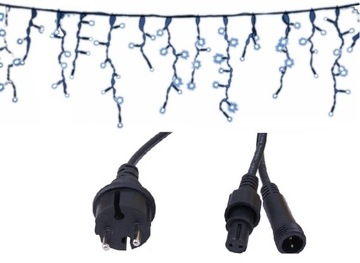 GIRLAND 120LED ХОЛОДНАЯ ШТОРА + ВСПЫШКА ВСПЫШКА