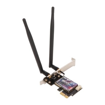 WiFi6 AX1800 PCIe Adapter WiFi Bluetooth 5.2 WPA3