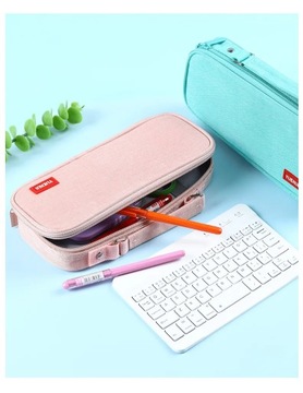 Складной большой школьный пенал, пенал большой емкости, канцелярские принадлежности