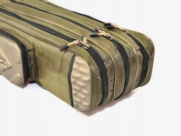 ЧЕХОЛ-СУМКА ЖЕСТКИЙ ЧЕХОЛ ДЛЯ РЫБАЛКИ, ВОДОНЕПРОНИЦАЕМЫЙ, 3 ОТДЕЛЕНИЯ, 150см