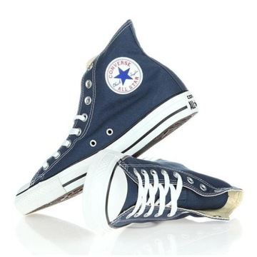 Converse Trampki Unisex All Star HI granatowe wysokie 42,5 EU