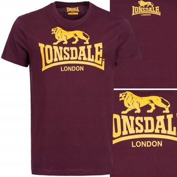 Koszulka t-shirt LONSDALE LONDON LOGO PUNCH_M