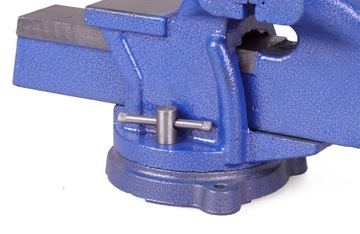 ПОВОРОТНЫЕ ЗАМОЧНЫЕ ТИСКИ 100 мм С НАКОВАЛЬНЕЙ, ПОВОРОТНОЙ НА 360°