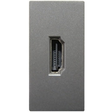 Moduł Złącze Gniazdko Gniazdo HDMI Szare do Ramek MIUUN