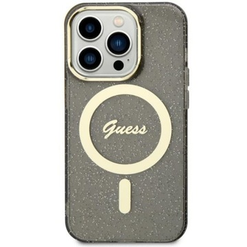 Etui GUESS pokrowiec Brokat do iPhone 11, MagSafe