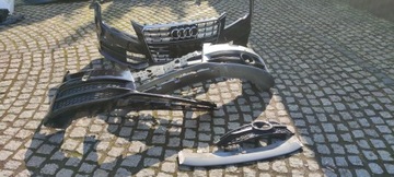 AUDI A7 4G8 S-LINE PŘEDNÍ NÁRAZNÍK SPOILER MŘÍŽKA