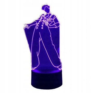 Lampka Nocna LED 3D 16 kolorów Harry Styles