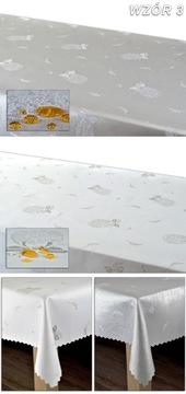 OBRUS ŚWIĄTECZNY 130X470 PLAMOODPORNY DWUSTRONNY