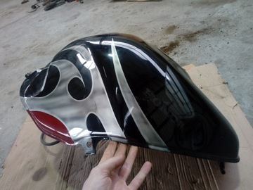 HONDA CBR 1100 XX ЧИСТКА ТОПЛИВНОГО БАКА