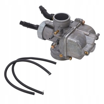 Zespół gaźnika motocyklowego PE24mm z 2 wężami do