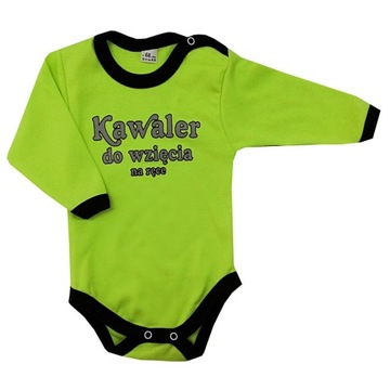 Body długi rękaw 116 cm Kawaler