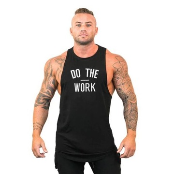DO THE WORK Posilňovne Tielko Bodybuilding Oblečenie St