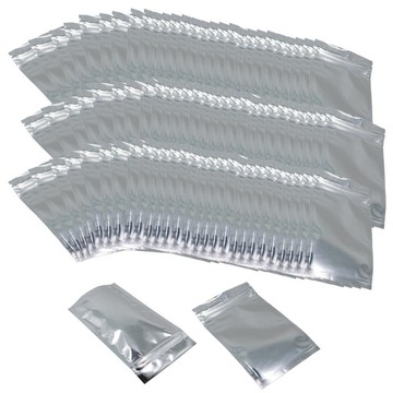 100 Mylar Bag Torby do przechowywania folii