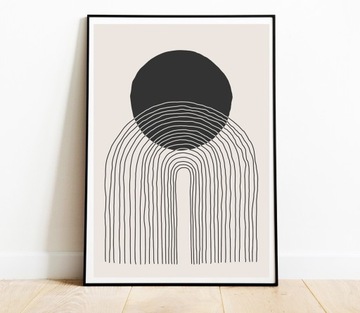 НАБОР ИЗ 3-Х ПЛАКАТОВ А4 МОДНАЯ КАРТИНА МИНИМАЛИЗМ СОВРЕМЕННЫЙ