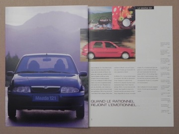 Prospekt - MAZDA 121 - 1998 r